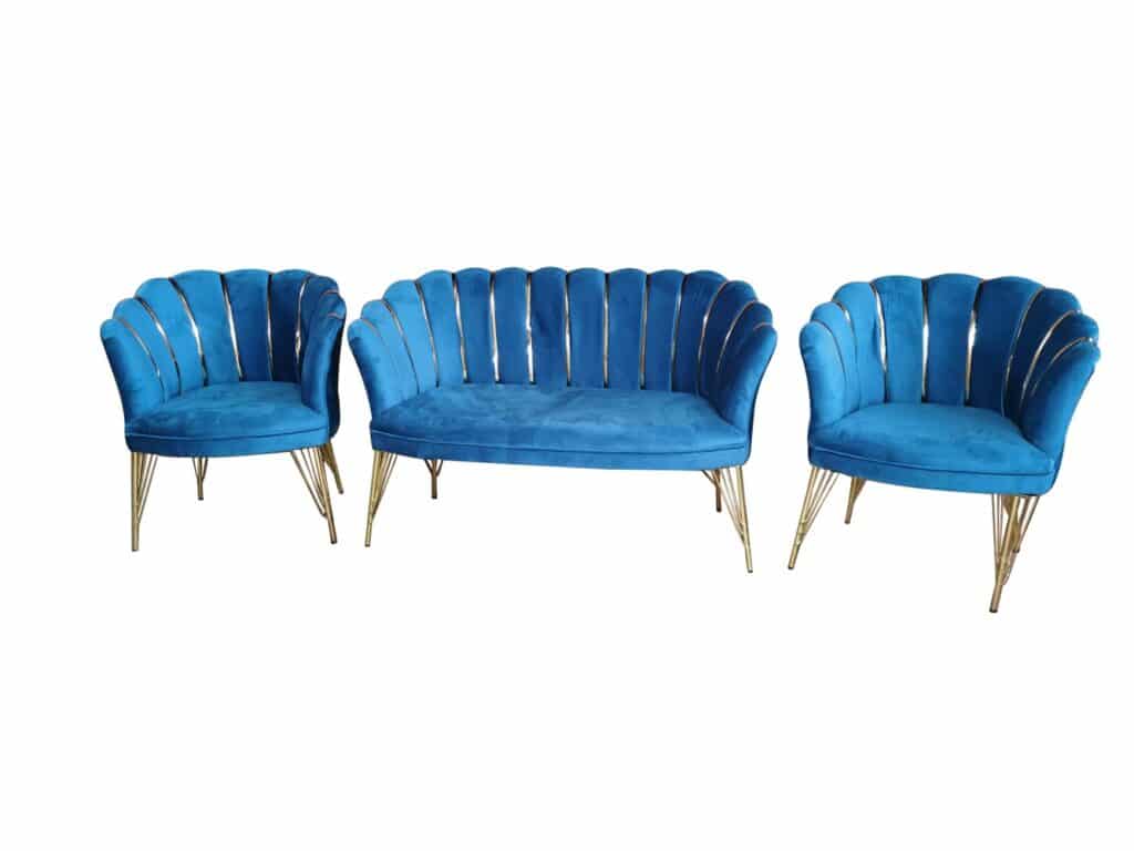 Set Canapea & 2 Fotolii - Blue — cadrul 1