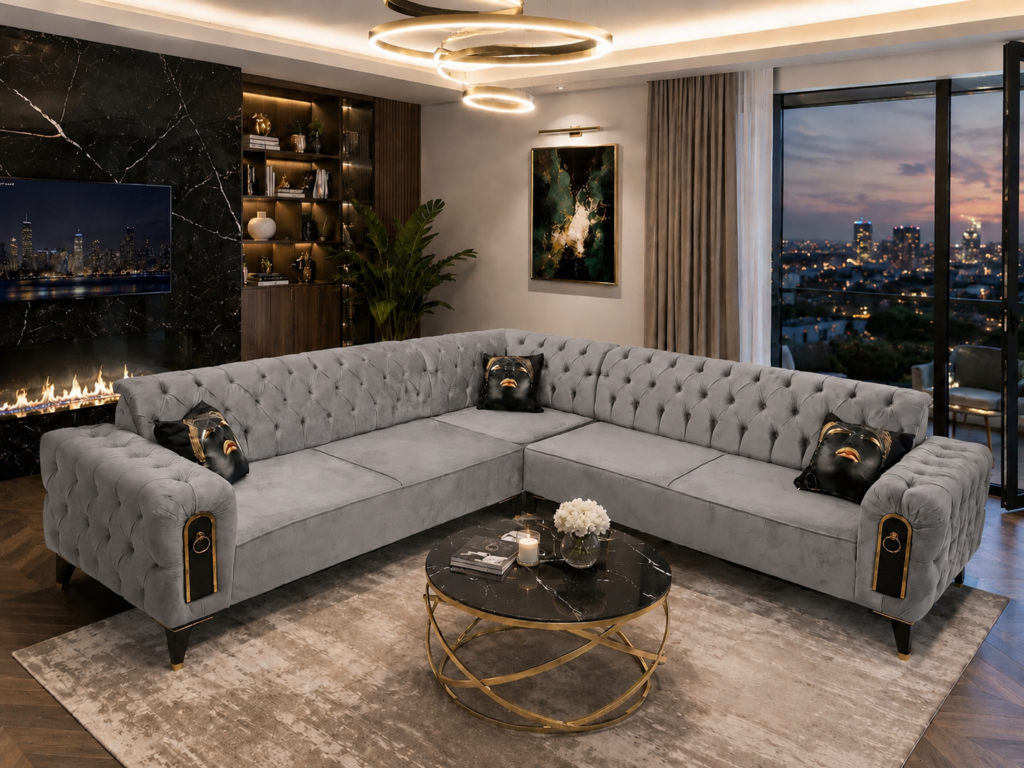Coltar Chesterfield Gray — cadrul 4