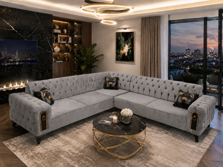 Coltar Chesterfield Gray