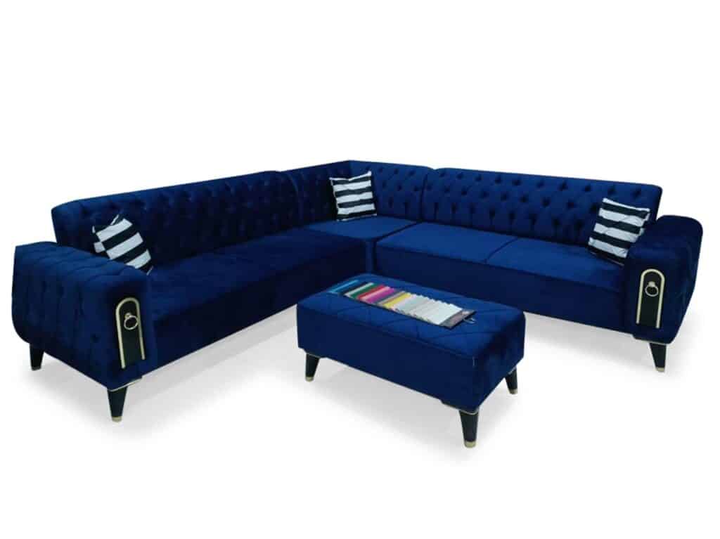 Coltar Chesterfield Royal Blue — cadrul 1