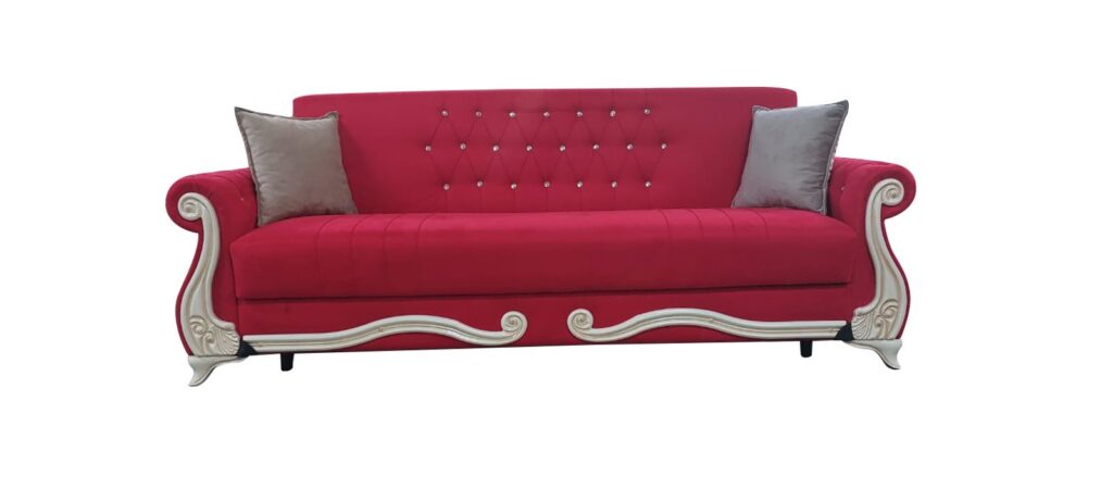 Canapea Extensibila cu Lada - Rose — cadrul 1