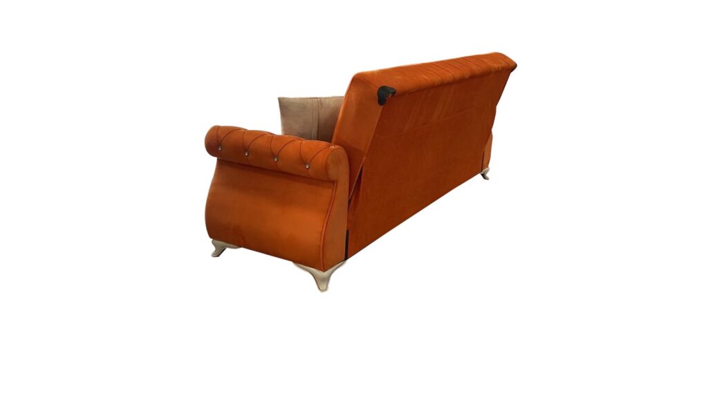 Canapea Extensibila cu Lada - Orange — cadrul 2