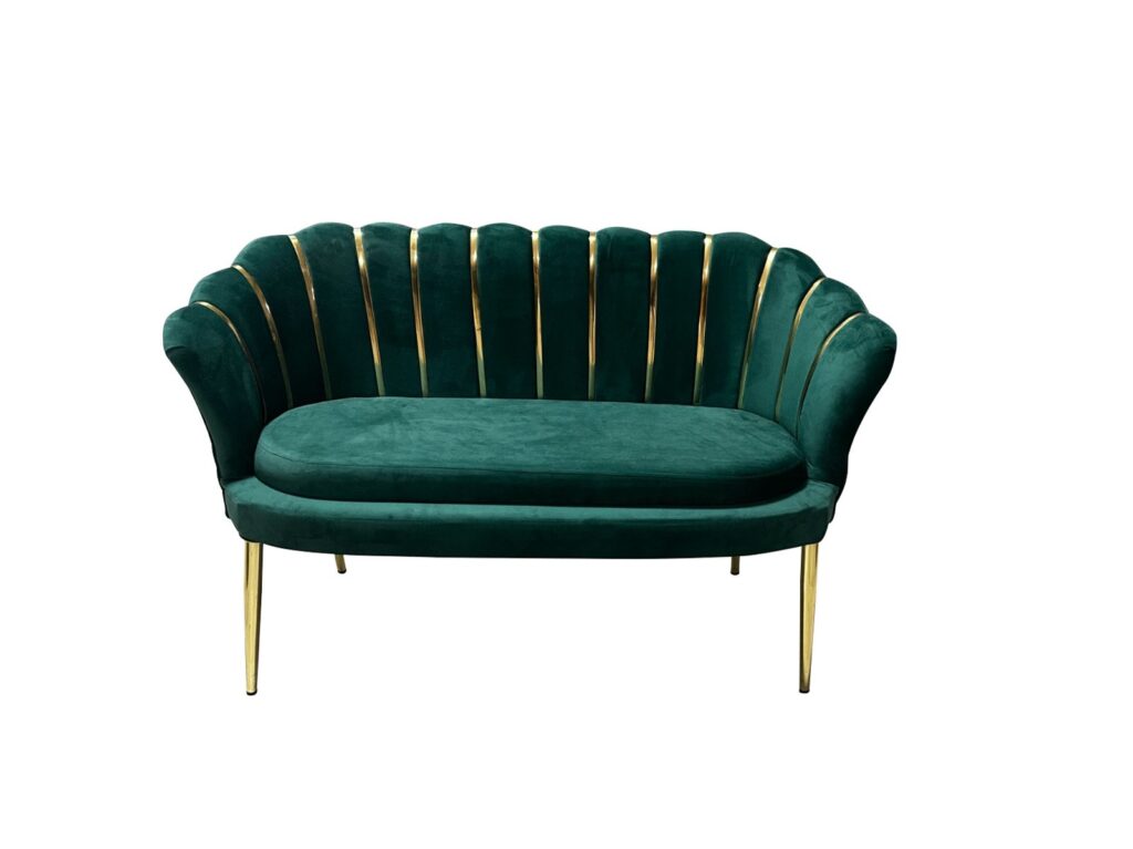 Bancheta 2 locuri - Paris - Verde Smarald — cadrul 1