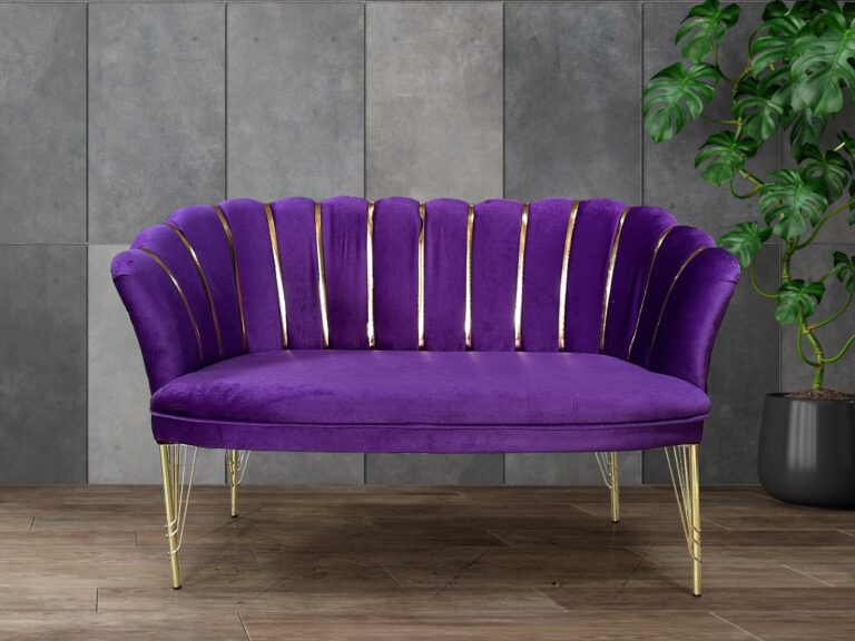 Bancheta 2 locuri - London - Mauve