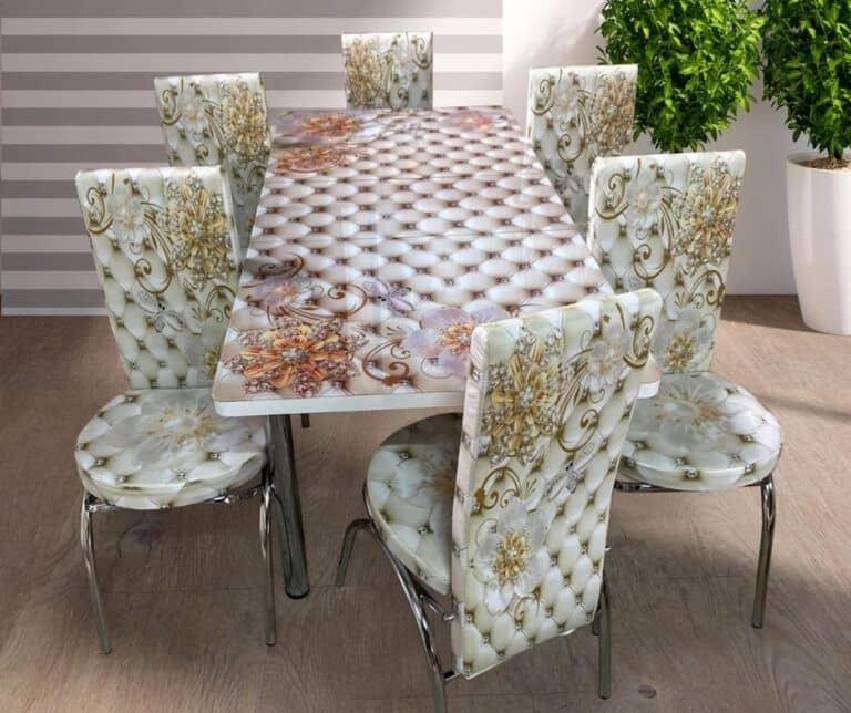 Set Masa extensibila & 6 Scaune - Camille