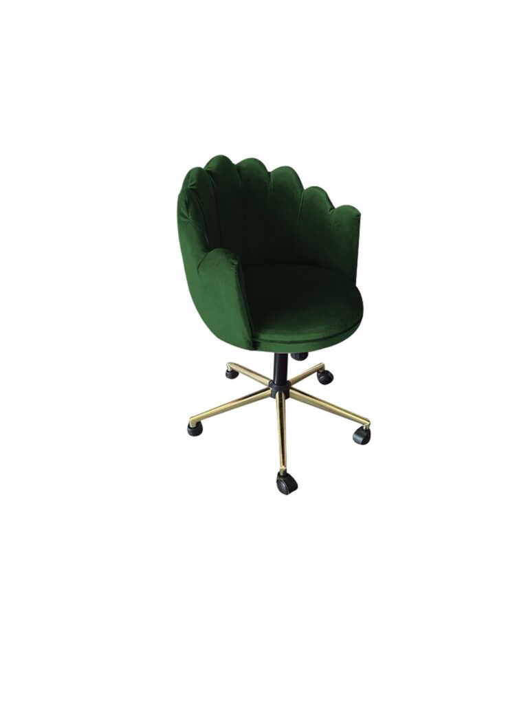 Fotoliu cu roti - Classic Verde Satin — cadrul 3