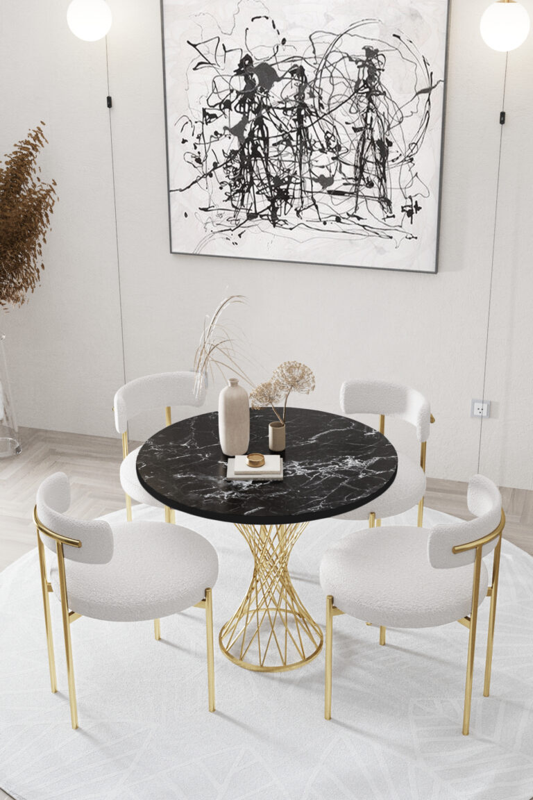 Monaco Gold - Alb/Negru