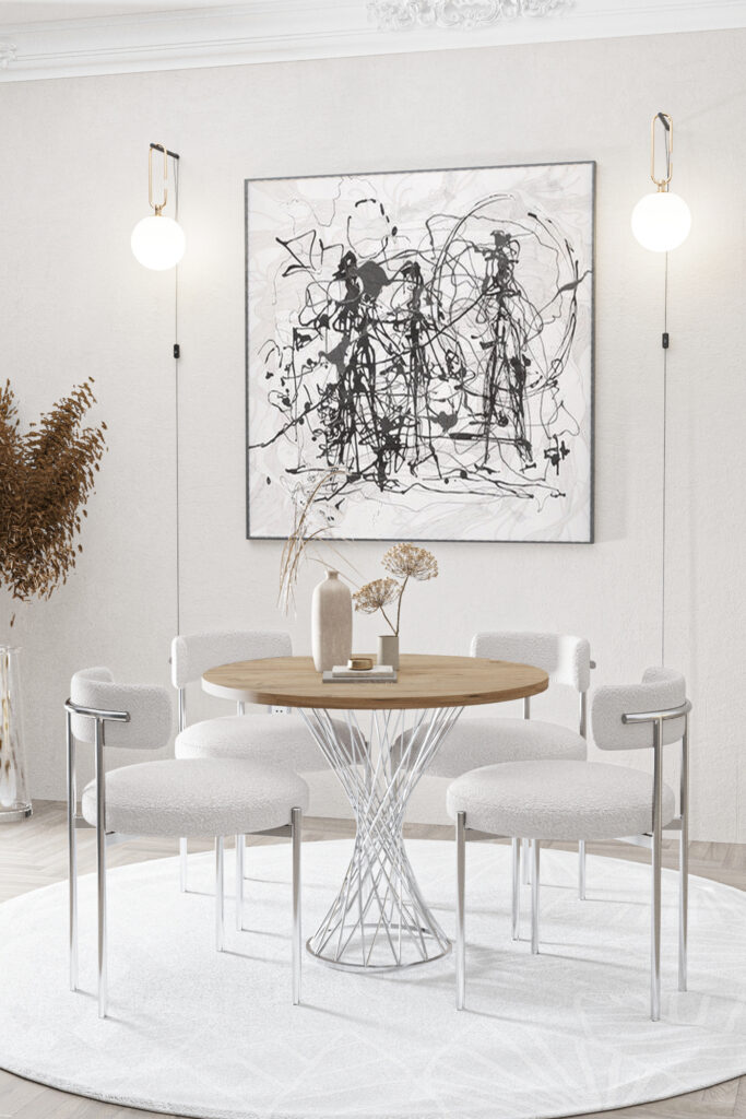 Monaco White - Alb/Nuc — cadrul 1