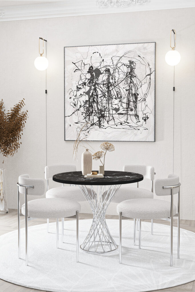 Monaco White - Alb/Negru — cadrul 1