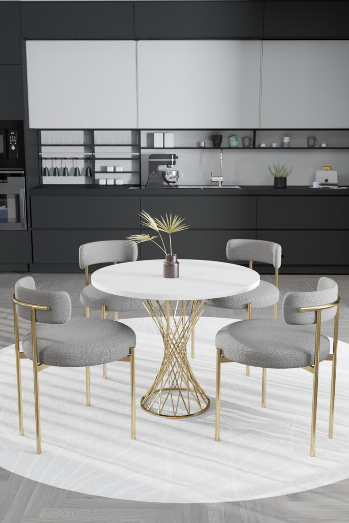 Monaco Gold - Gri/Alb — cadrul 1