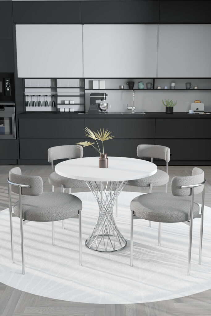 Monaco White - Gri/Alb — cadrul 1