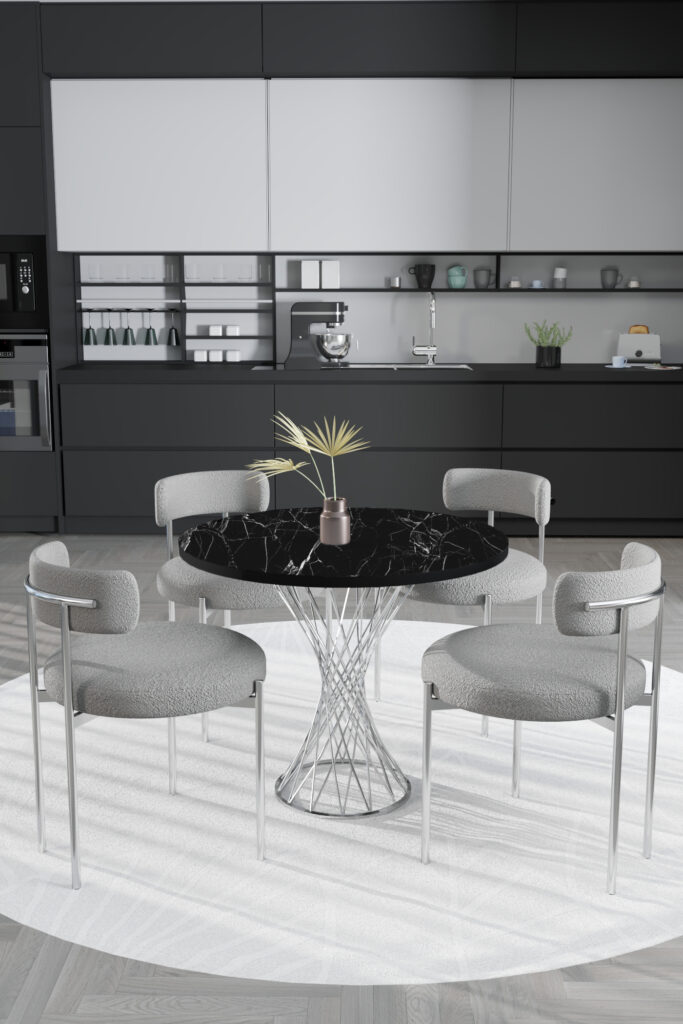 Monaco White - Gri/Negru — cadrul 1