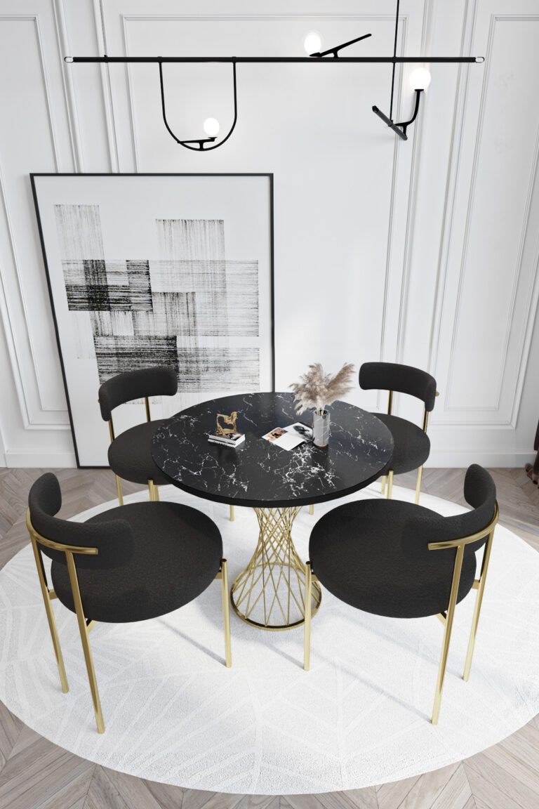 Monaco Gold - Negru/Negru