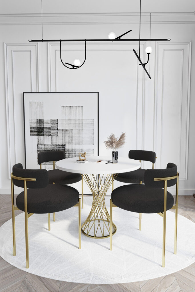 Monaco Gold - Negru/Alb — cadrul 1