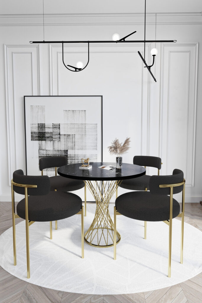 Monaco Gold - Negru/Negru — cadrul 1