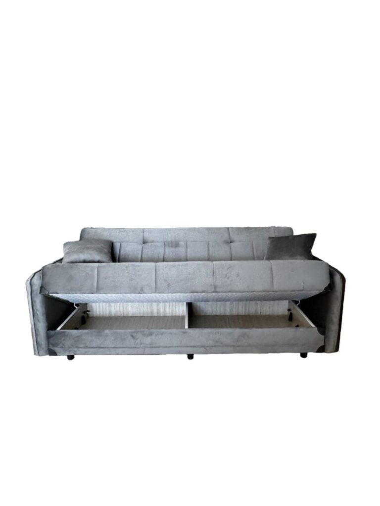 Canapea Extensibila 3 locuri - Gri — cadrul 2